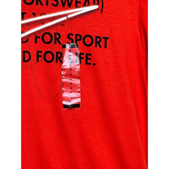 The Nike Tee red short sleeves t shirt size Small - Picture 4 of 6